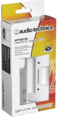 image:imageAudioTechnica AT6012 Record Care Kit with Record Care Solution Brush Pad Storage Base and Adhesive Tape
