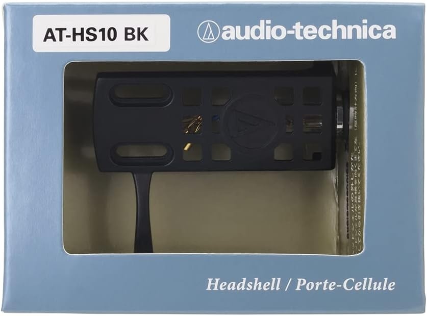 image:imageAudioTechnica ATHS10BK 12 Universal Headshell for 4Pin Turntable Cartridges BlackATHS10BK Black
