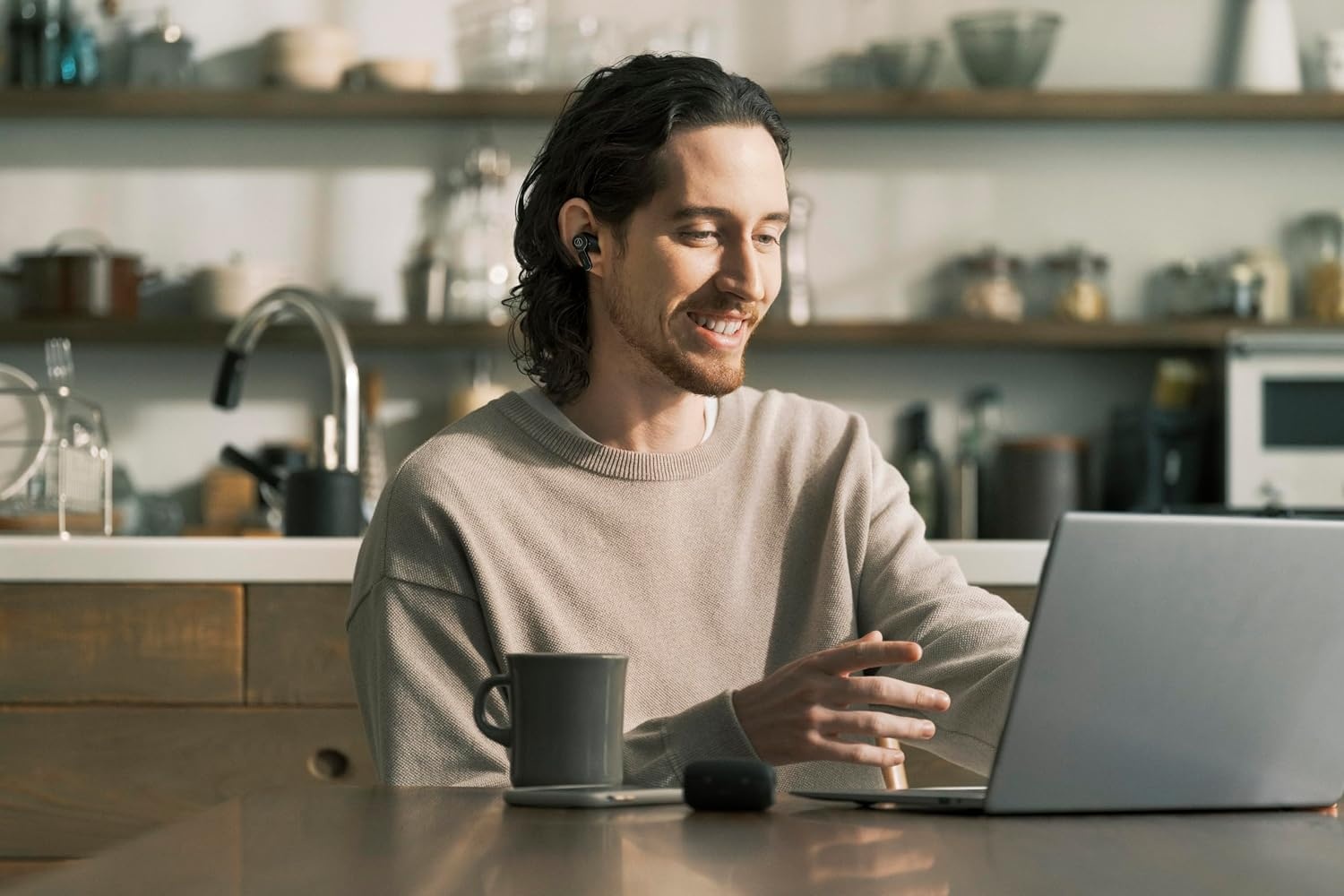 image:imageAudioTechnica ATHTWX7BK Wireless Earbuds BlackBlack