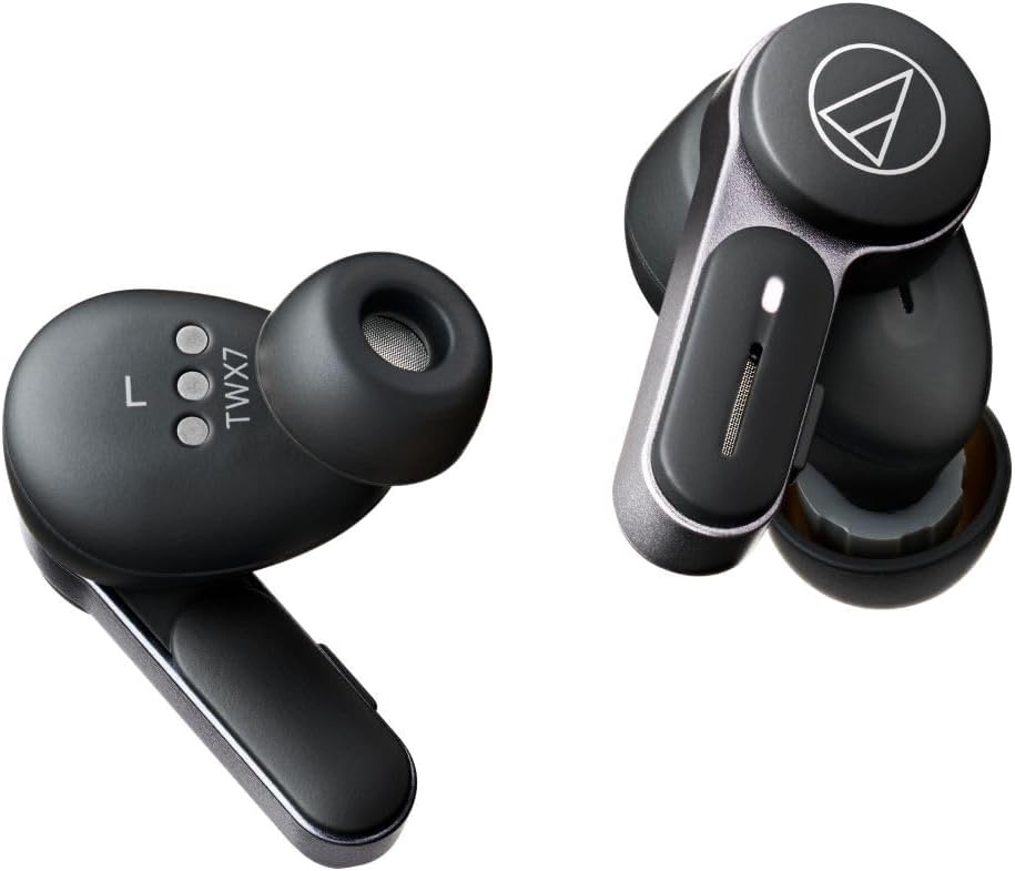 image:imageAudioTechnica ATHTWX7BK Wireless Earbuds BlackBlack
