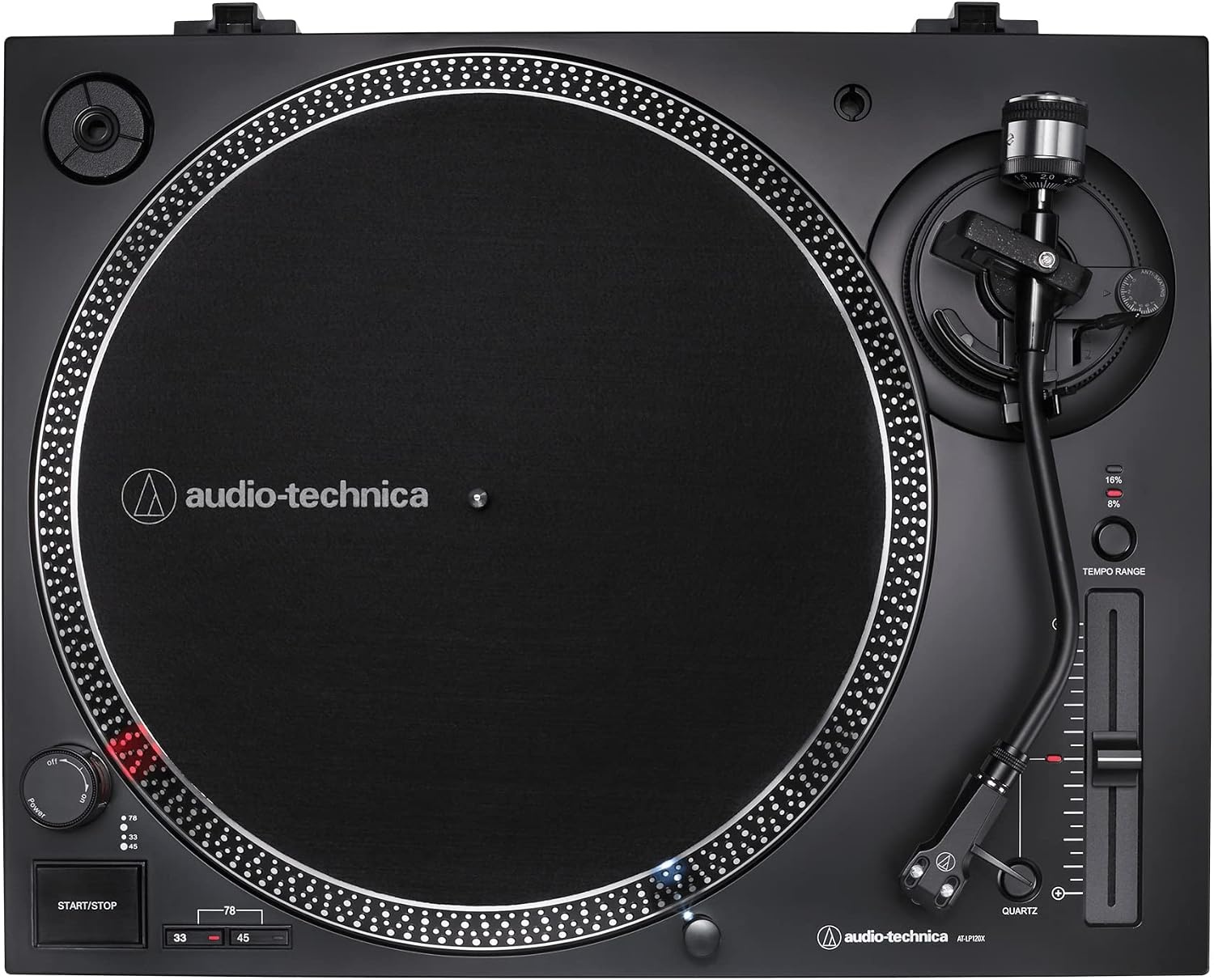 image:imageAudioTechnica ATLP120XUSBBK DirectDrive Turntable Analog amp USB Fully Manual HiFi 3 Speed Convert Vinyl to Digital AntiSkate and Variable Pitch Control BlackBlack