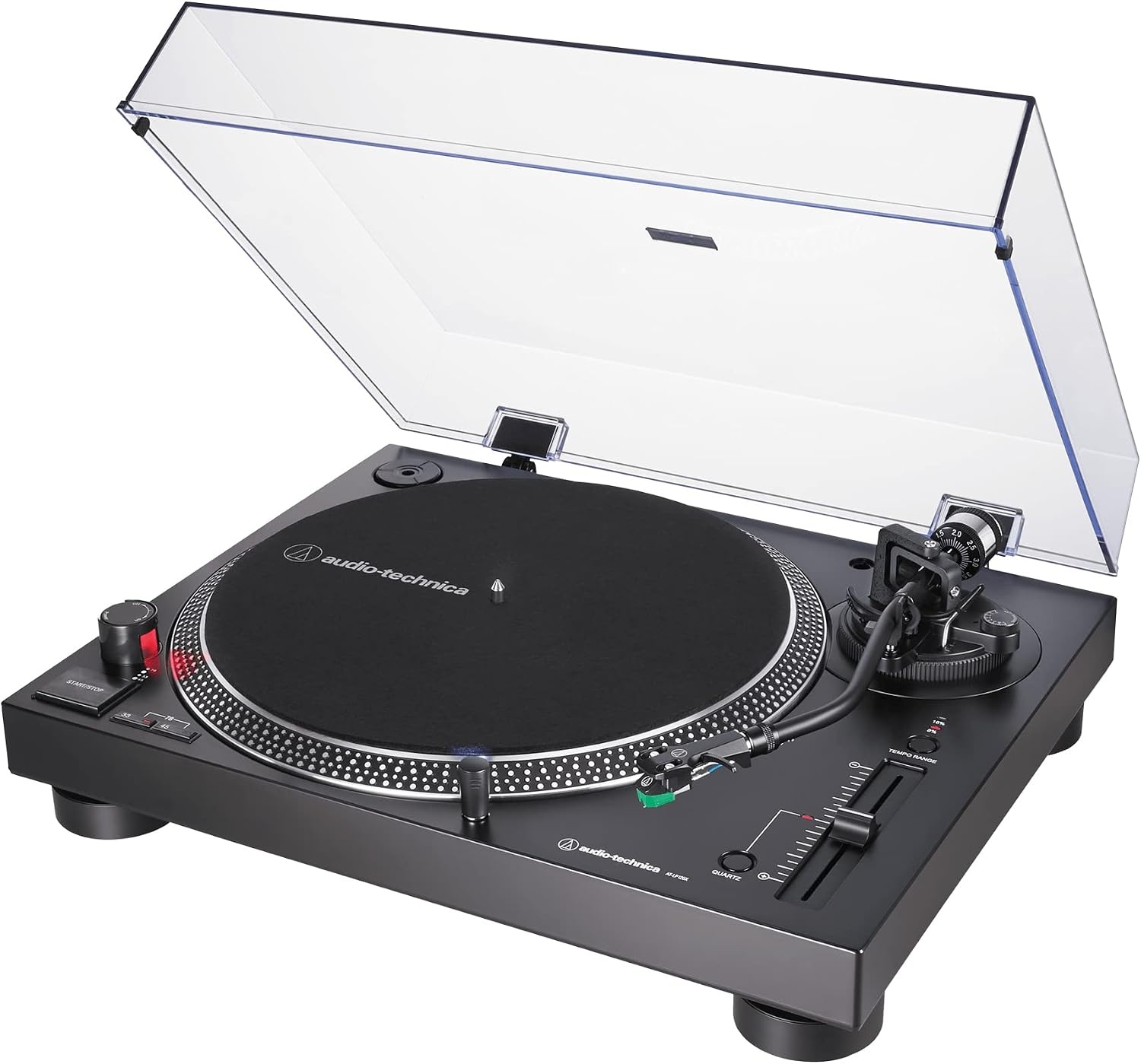 image:imageAudioTechnica ATLP120XUSBBK DirectDrive Turntable Analog amp USB Fully Manual HiFi 3 Speed Convert Vinyl to Digital AntiSkate and Variable Pitch Control BlackBlack
