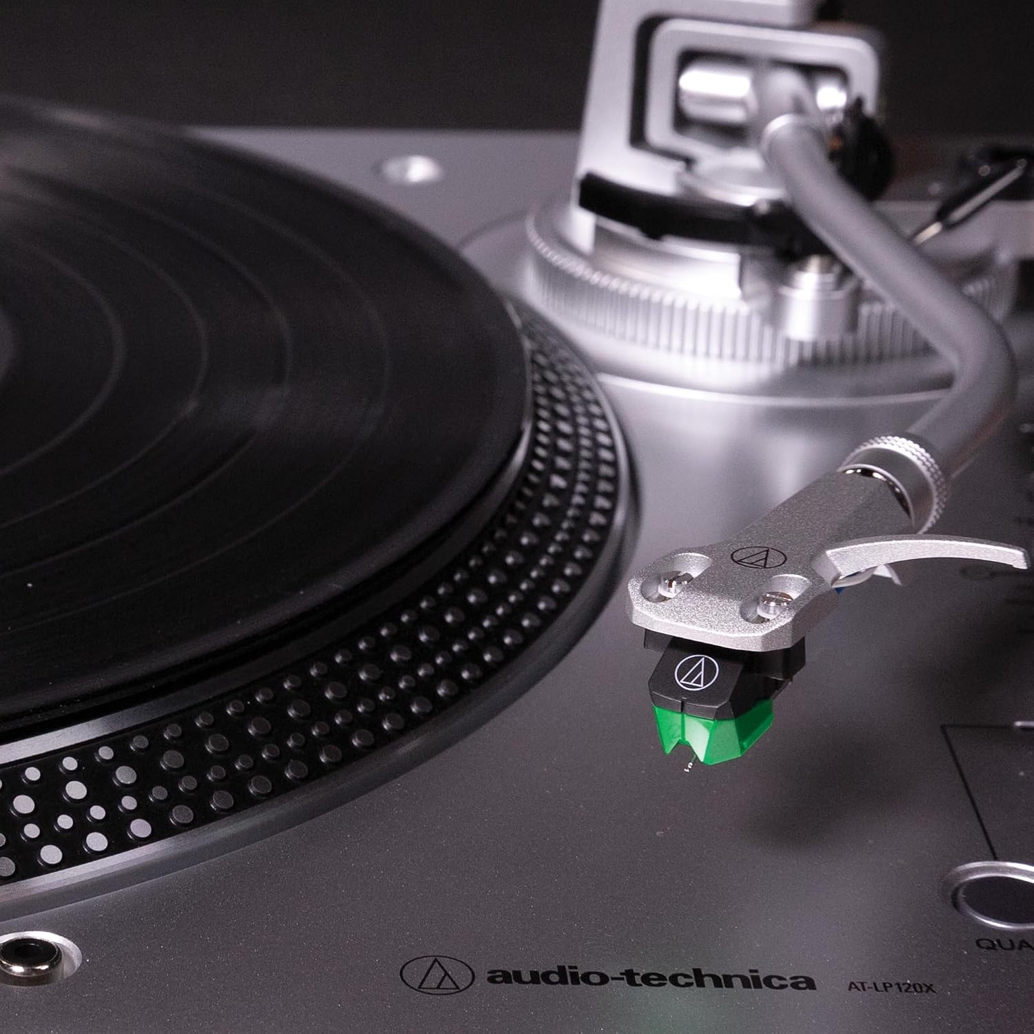 image:imageAudioTechnica ATLP120XUSBBK DirectDrive Turntable Analog amp USB Fully Manual HiFi 3 Speed Convert Vinyl to Digital AntiSkate and Variable Pitch Control BlackSilver
