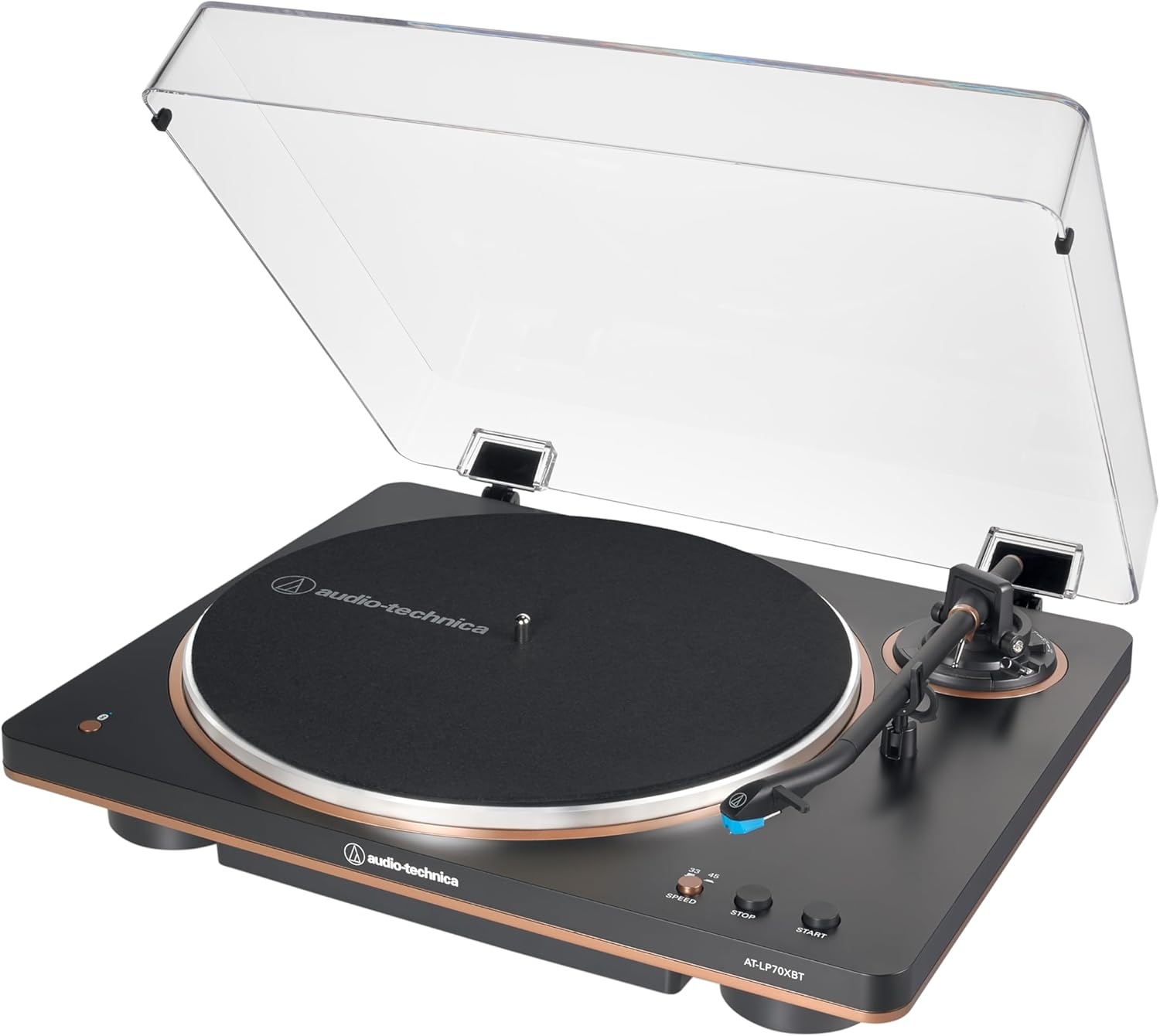 image:imageAudioTechnica ATLP70XBT Wireless Turntable BlackSilverBlackBronze