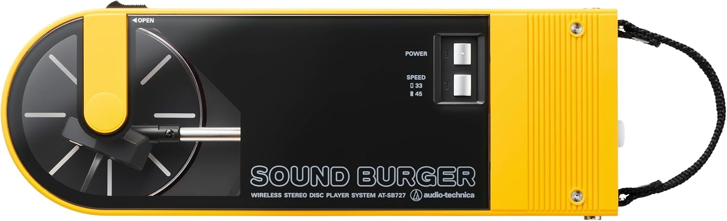 image:imageAudioTechnica ATSB727YL Portable Turntable Yellow