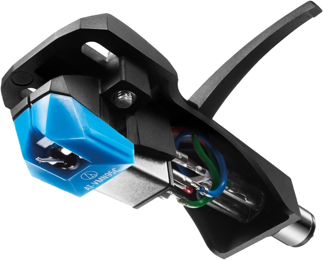 image:imageAudioTechnica ATVM95CH Turntable HeadshellCartridge Combo Kit BlueTurntable