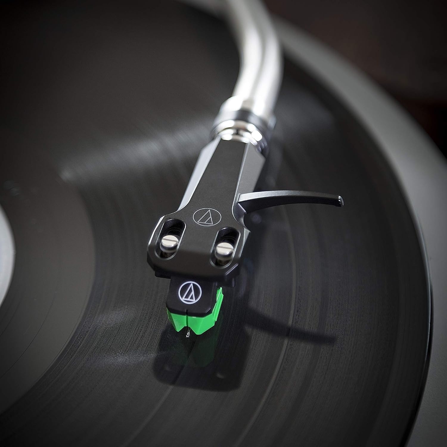 image:imageAudioTechnica ATVM95EH Turntable HeadshellCartridge Combo Kit GreenATVM95EH