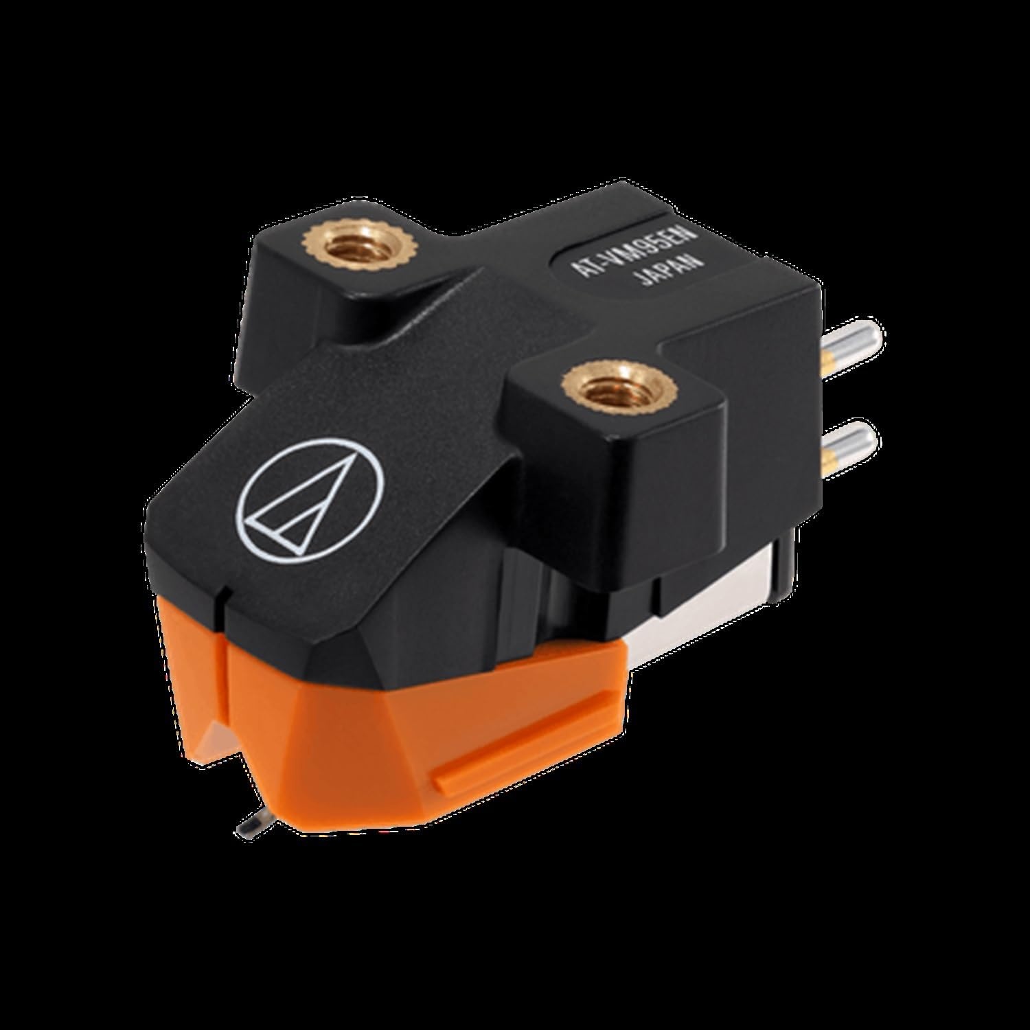 image:imageAudioTechnica ATVM95ENH Turntable HeadshellCartridge Combo Kit OrangeAudio Or Video