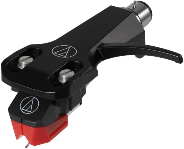 image:imageAudioTechnica ATVM95MLH Turntable HeadshellCartridge Combo Kit RedAudio Or Video