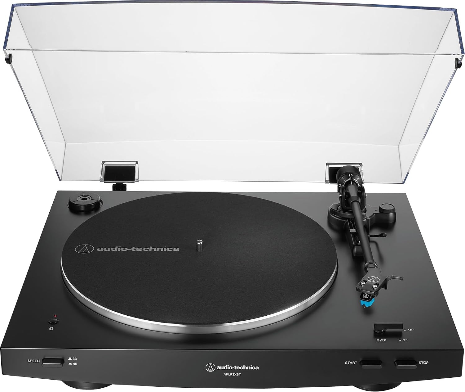 image:imageAudioTechnica Audio Technica ATLP3XBTWH Bluetooth Turntable Belt Drive Fully Automatic 3345 WhiteBlack
