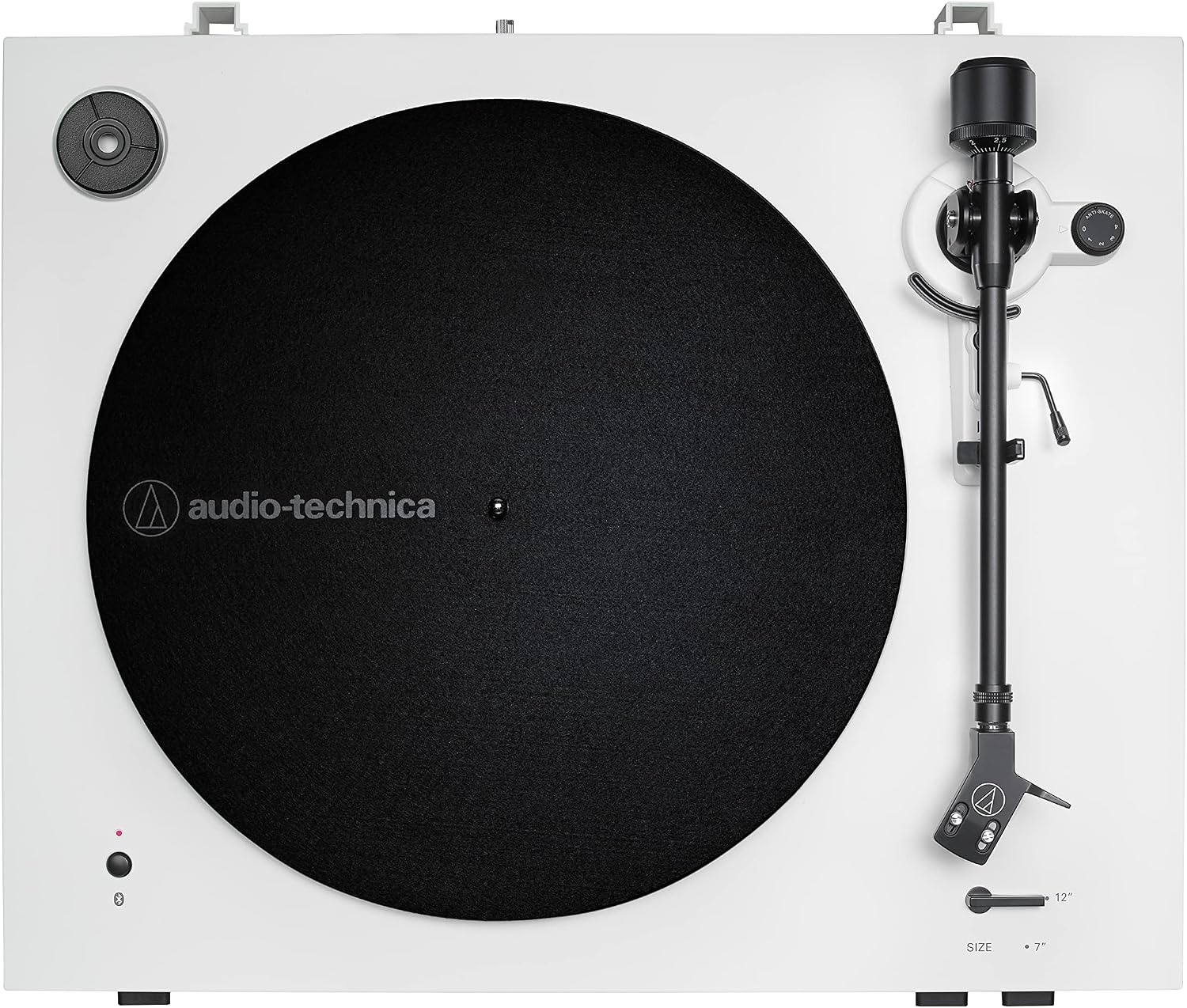 image:imageAudioTechnica Audio Technica ATLP3XBTWH Bluetooth Turntable Belt Drive Fully Automatic 3345 WhiteWhite