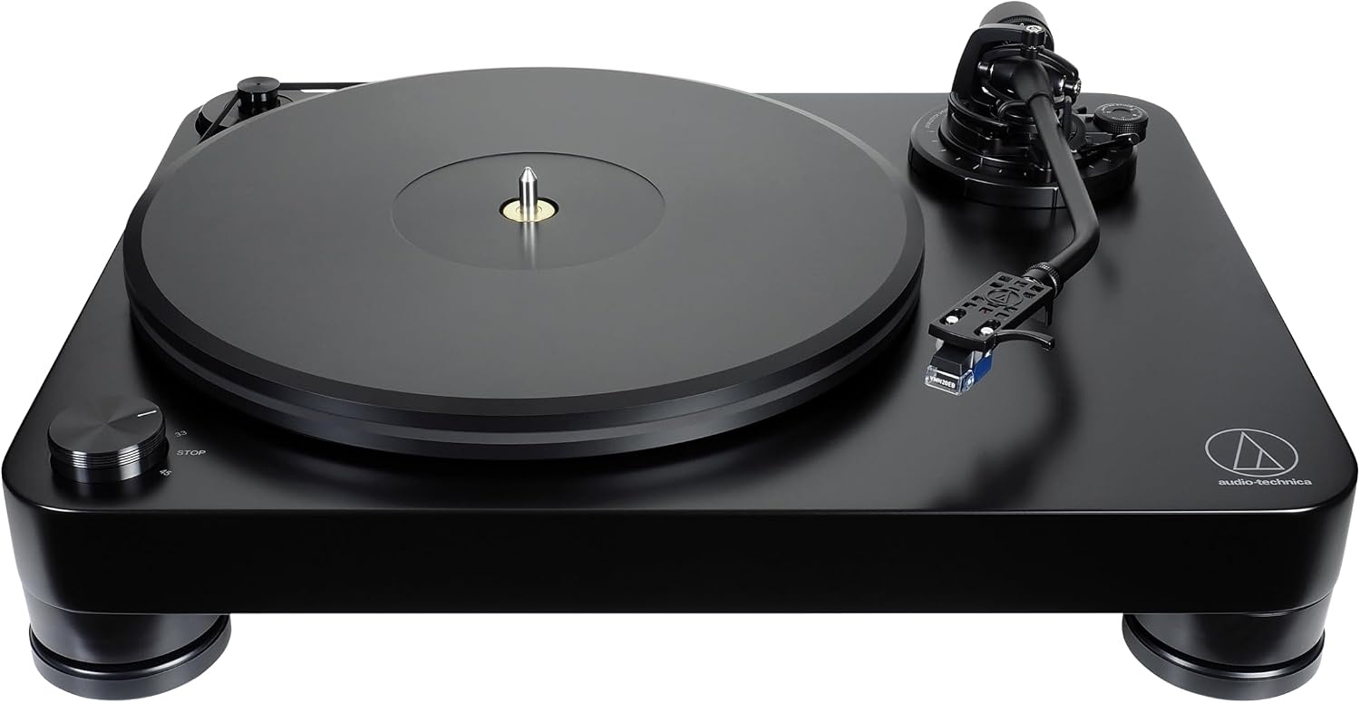 image:imageAudioTechnica atLP7 Fully Manual BeltDrive Turntable BlackTurntable