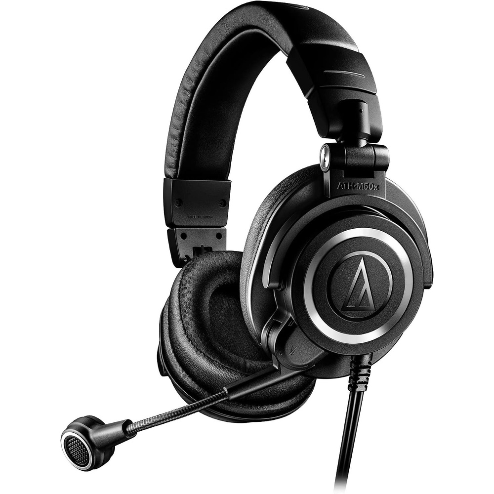 image:imageAudioTechnica ATHM50xSTSUSB StreamSet Streaming HeadsetHEADPHONES