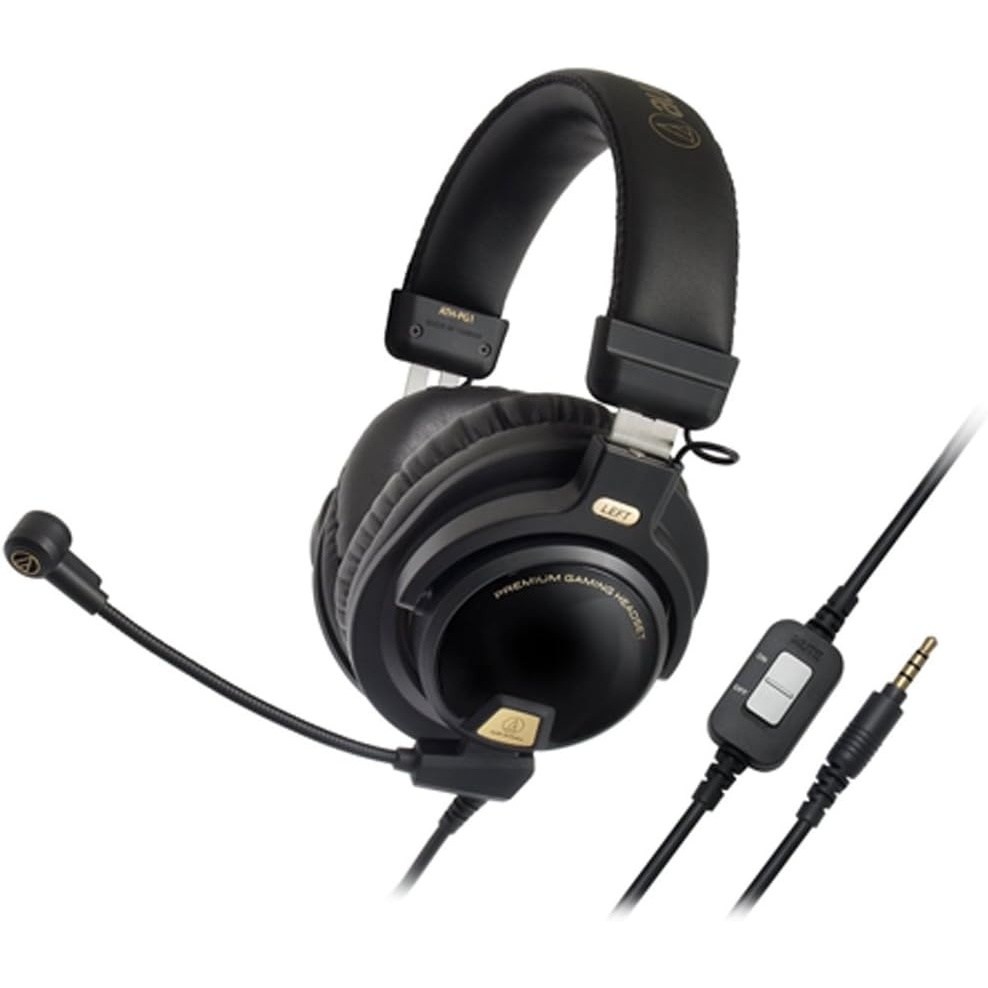 image:imageAudioTechnica ATHPDG1 OpenAir Premium Gaming Headset with 6 Boom Microphone RedGrayBlackATHPG1