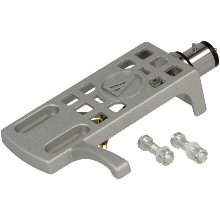 image:imageAudioTechnica ATHS10BK 12 Universal Headshell for 4Pin Turntable Cartridges BlackATHS10SV Silver