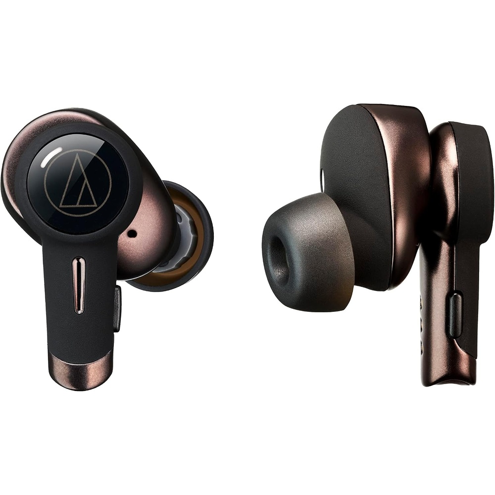 image:imageAudioTechnica ATHTWX9 Wireless Earbuds Premium Listening Experience with Bluetooth Wireless NoiseCancellation HighResolution Drivers with Innovative Acoustic TechnologyHeadphones