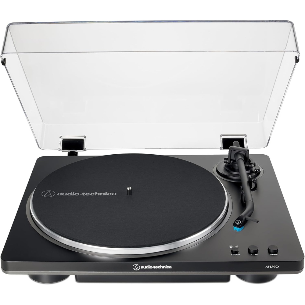 image:imageAudioTechnica ATLP70X Automatic Turntable BlackBronzeBlackGrey