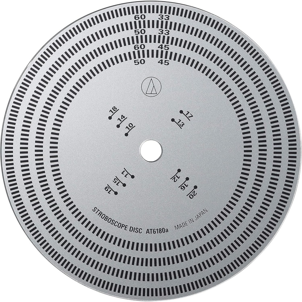 image:imageAudioTechnica Consumer AT6180a Stroboscope Disc