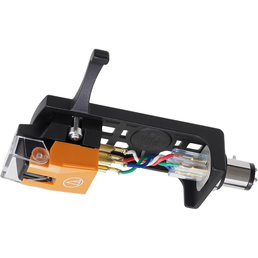 image:imageAudioTechnica VM530EN Dual Moving Magnet Elliptical Stylus Stereo Turntable Cartridge OrangeVM530ENH Combo Kit