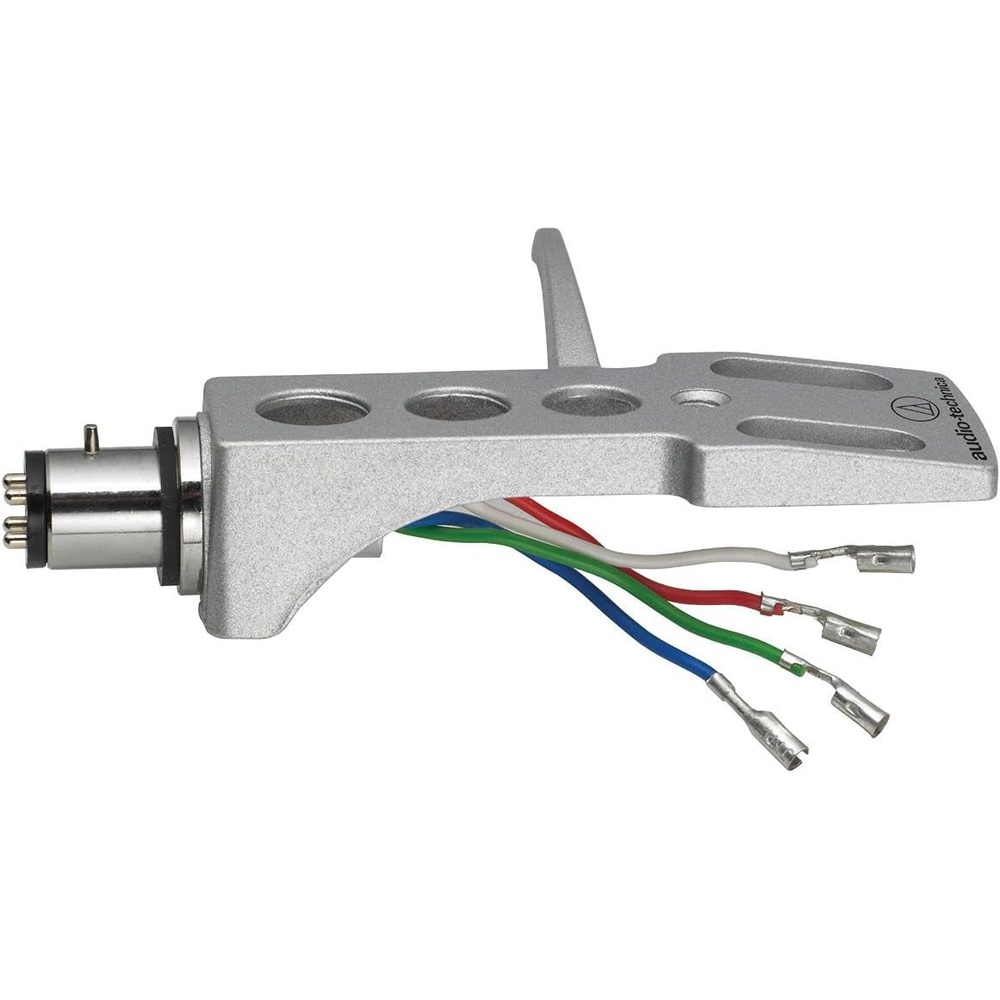 image:imageAudioTechnica atHS1 Universal Headshell for LP120USB LP240USB and LP1240USB DirectDrive Turntables WhiteATHS1
