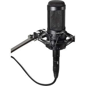 Audio-Technica AT2035 Cardioid Condenser Microphone, Perfect for Studio, Podcasting & Streaming, XLR Output, Includes Custom Shock Mount(AT2035)