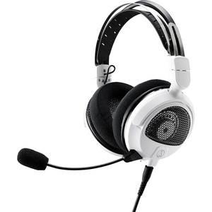 Audio-Technica ATH-GDL3WH Open-Back Gaming Headset, White(White)