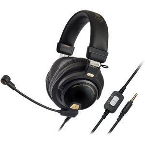 Audio-Technica ATH-PDG1 Open-Air Premium Gaming Headset with 6″ Boom Microphone, Red/Gray/Black(ATH-PG1)