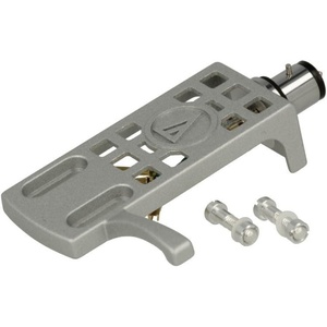 Audio-Technica AT-HS10BK 1/2″ Universal Headshell for 4-Pin Turntable Cartridges, Black(AT-HS10SV Silver)