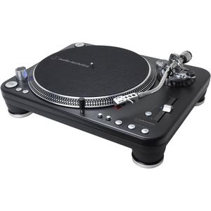 Audio-Technica ATLP1240USBXP Direct-Drive Professional DJ Turntable (USB & Analog), Black, Selectable 33-1/3, 45, and 78 RPM Speeds, High-Torque, Multipole Motor, Convert Vinyl to Digital