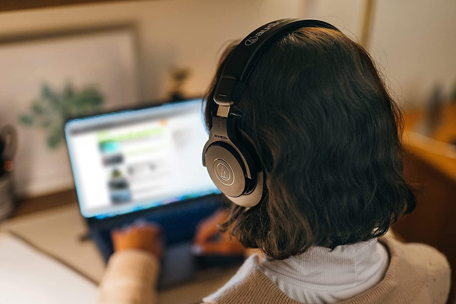 image:imageAudioTechnica ATHM20xBT Wireless OverEar Headphones BlackBlack