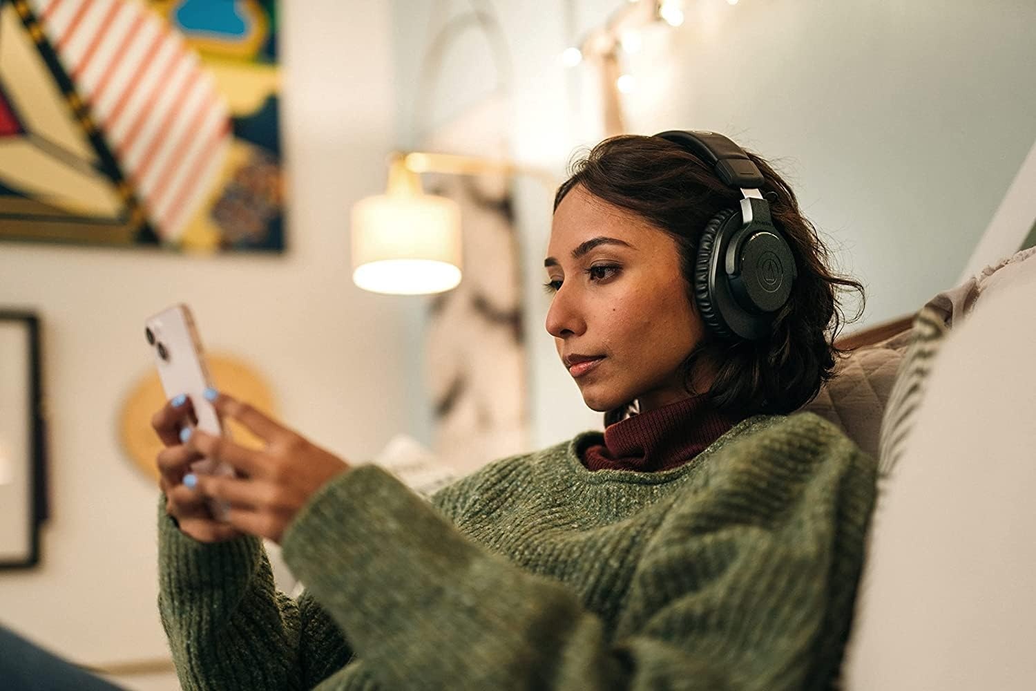 image:imageAudioTechnica ATHM20xBT Wireless OverEar Headphones BlackBlack