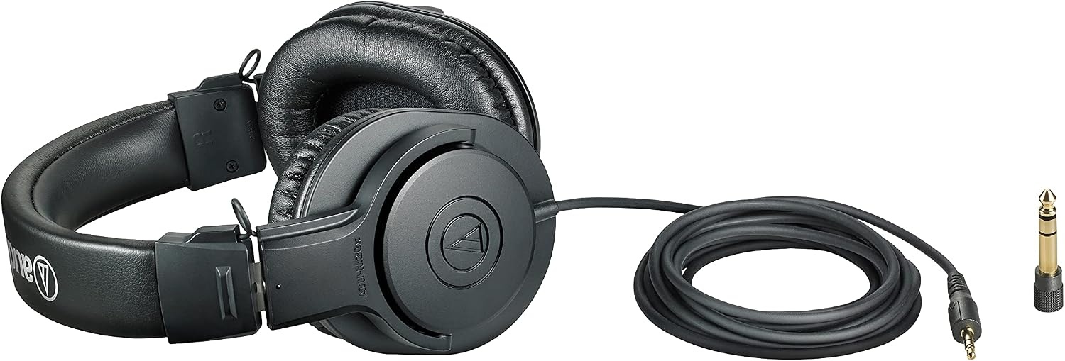 image:imageAudioTechnica ATHM20xBT Wireless OverEar Headphones BlackBlack