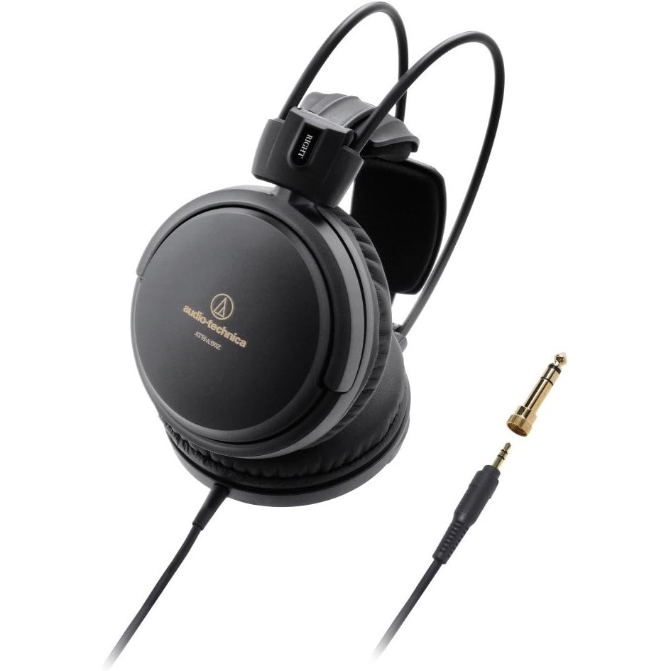 image:imageAudioTechnica ATHA990Z Art Monitor ClosedBack Dynamic Headphones BlackATHA550Z