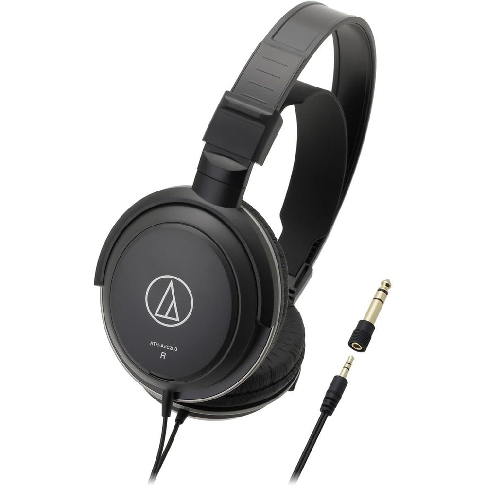 image:imageAudioTechnica ATHAVC200 SonicPro OverEar ClosedBack Dynamic Headphones BlackATHAVC200