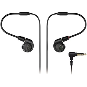 Audio-Technica ATH-E70 Professional in-Ear Monitor Headphones, Black(ATH-E40)