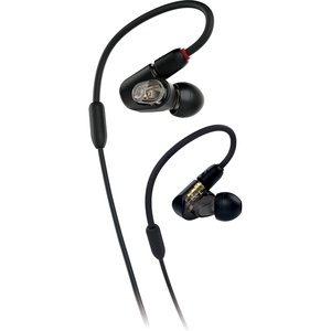 Audio-Technica ATH-E70 Professional in-Ear Monitor Headphones, Black(ATH-E50)