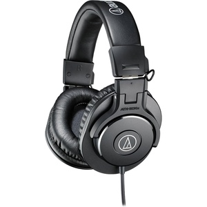 Audio-Technica ATH-M30x Professional Studio Monitor Headphones, Black(ATH-M30X)